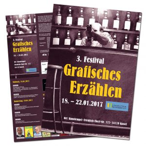 Faltblatt, Plakat, Wandzeitung Grafisches Erzählen